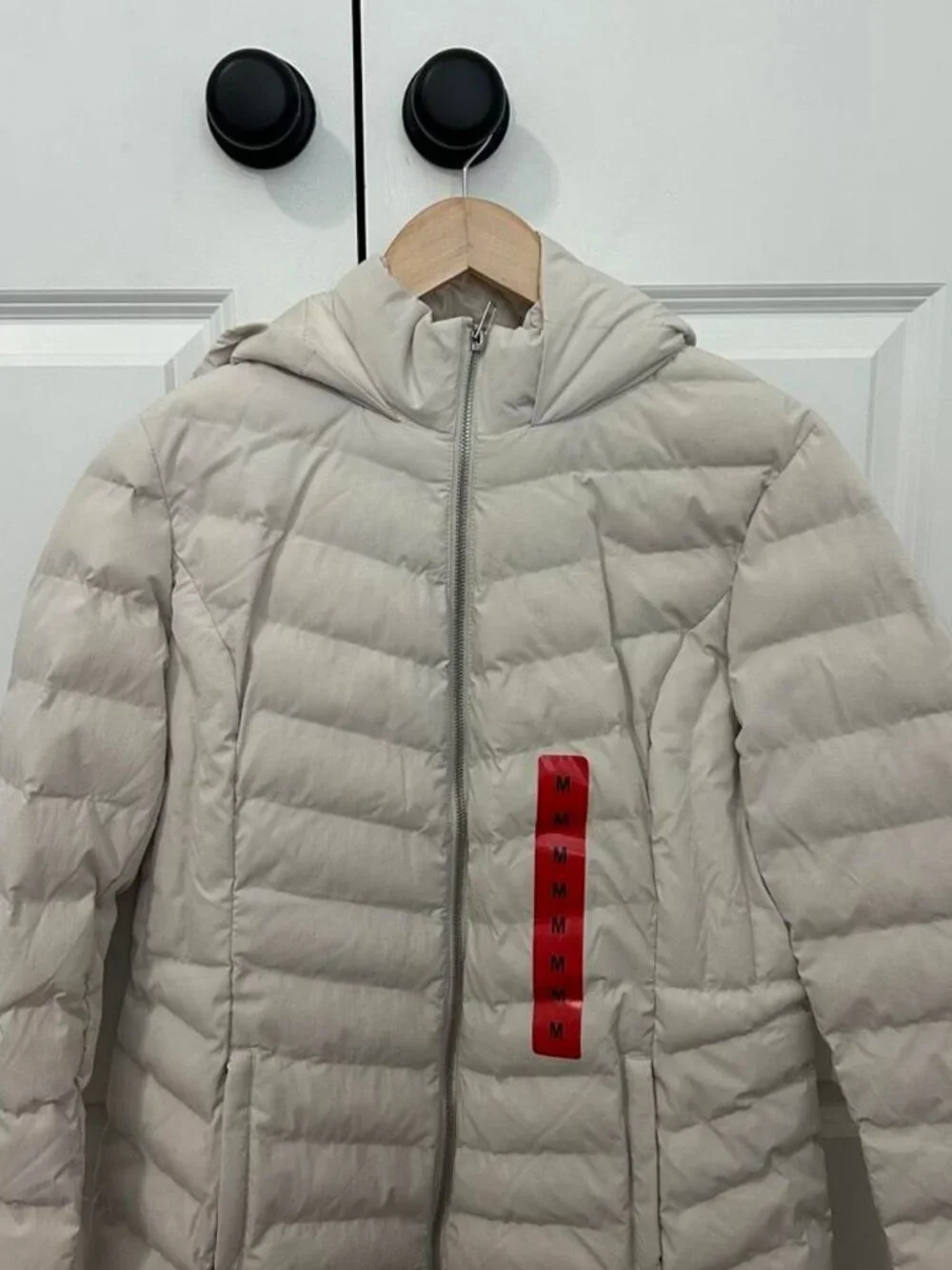 32 Degrees Women's White and Cream Jacket